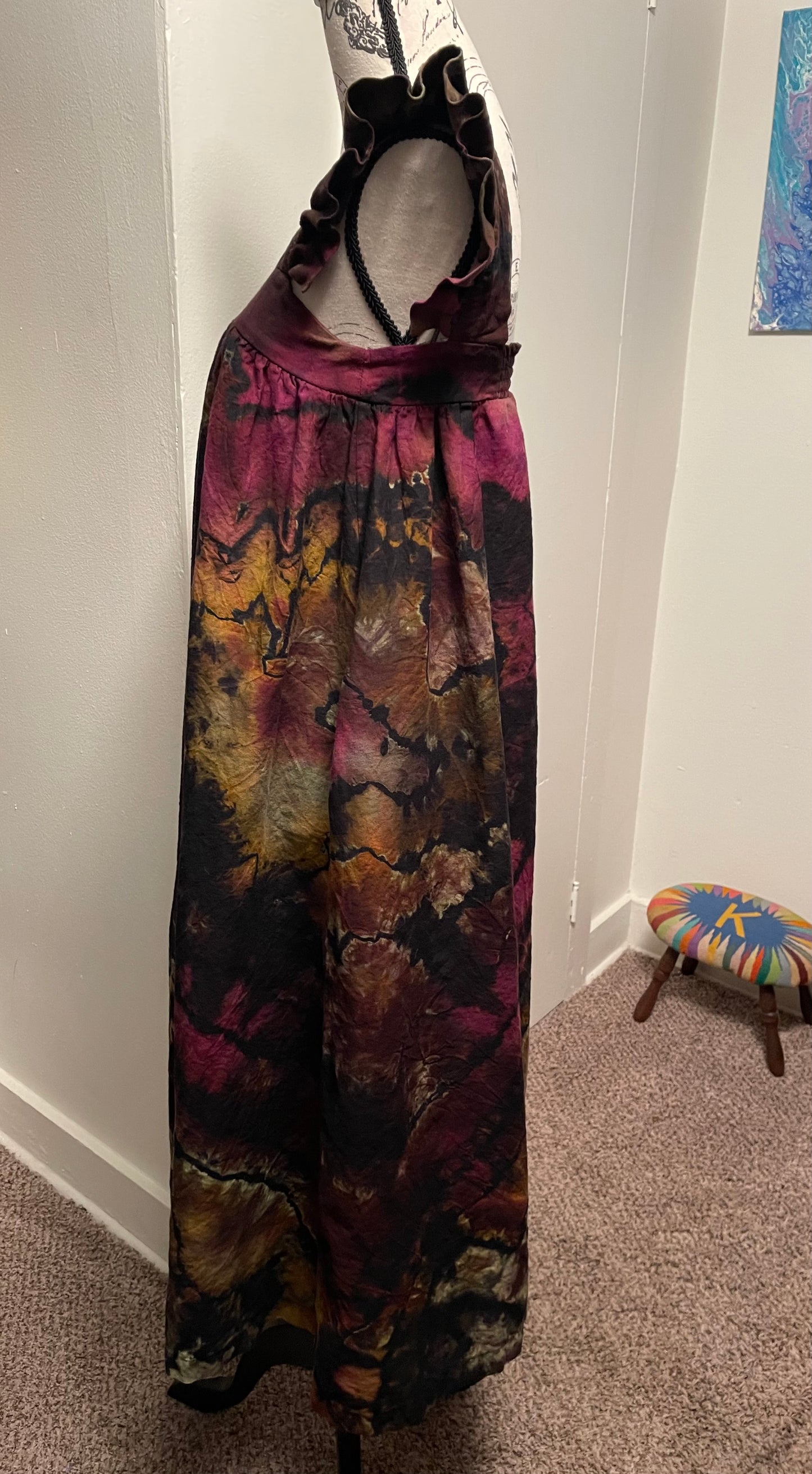 Medium Reversed Linen Dress