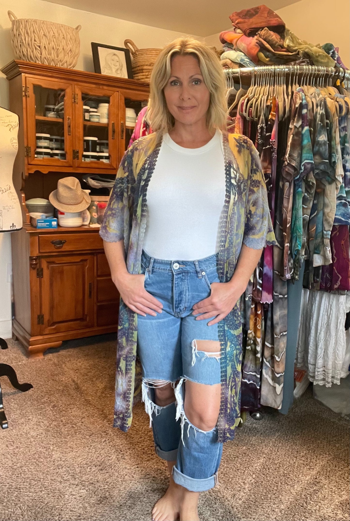 Small/Medium Lace Kimono