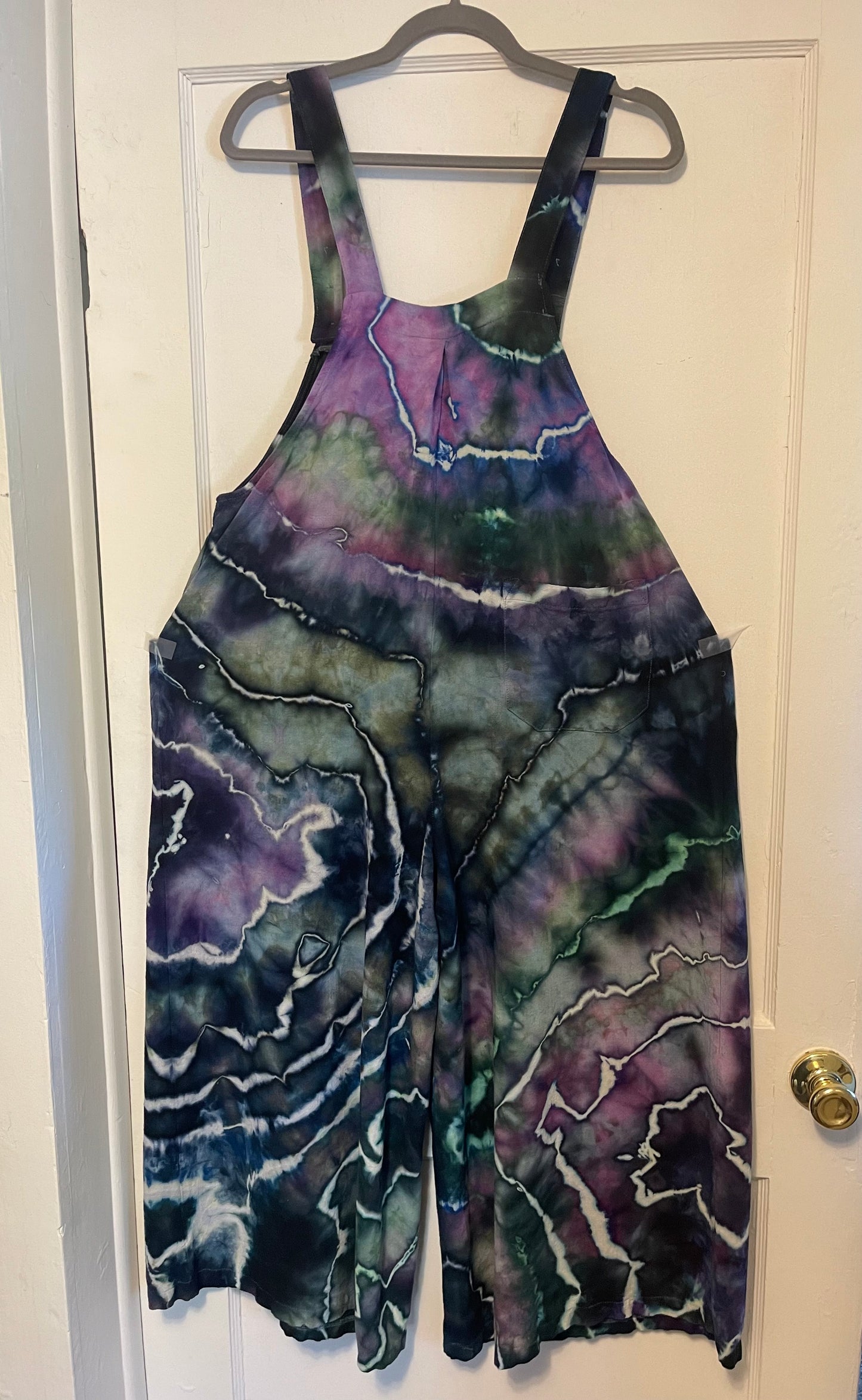 Large ‘Abalone’ Geode Overalls