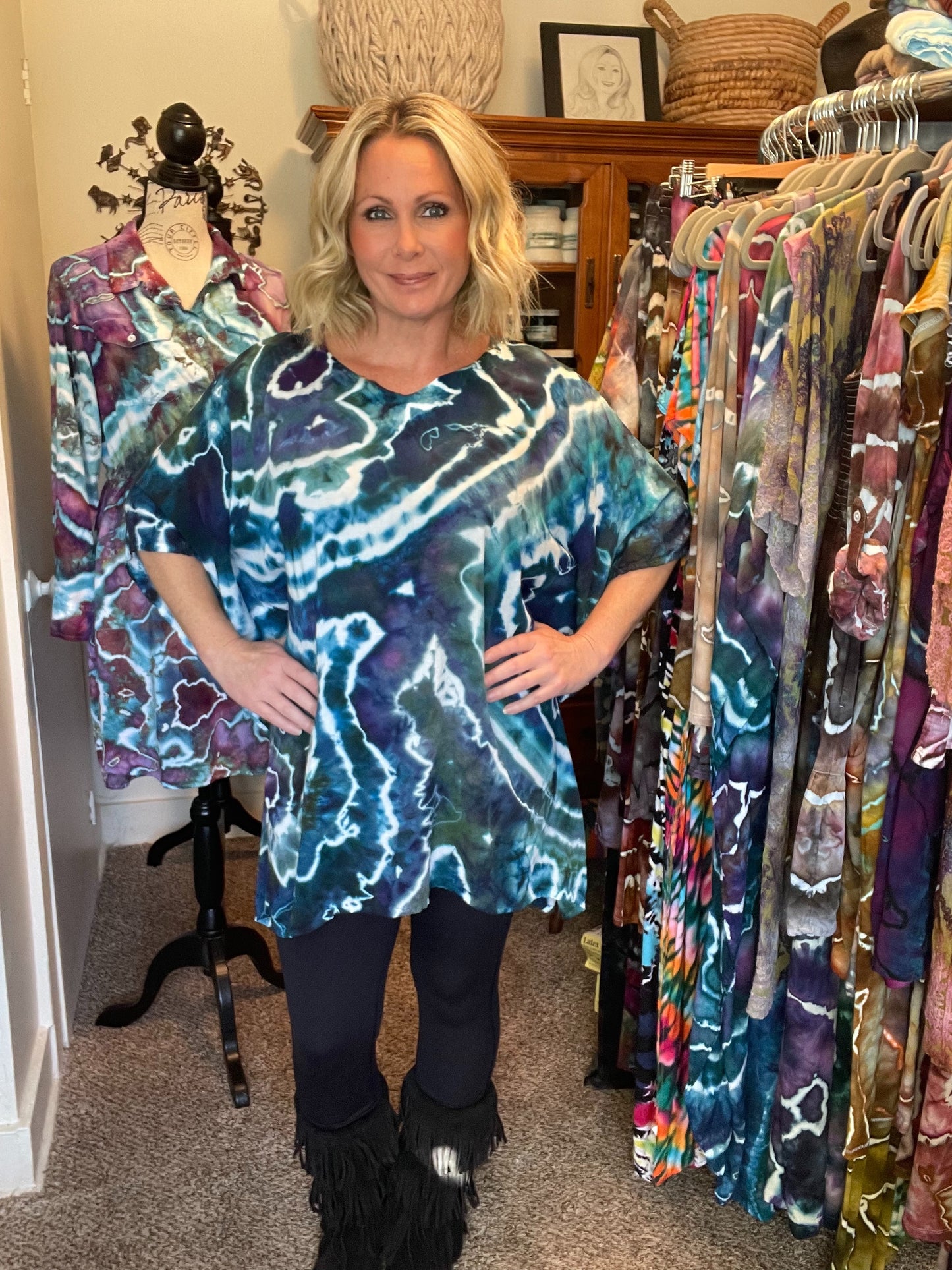 One Size Poncho Shirt