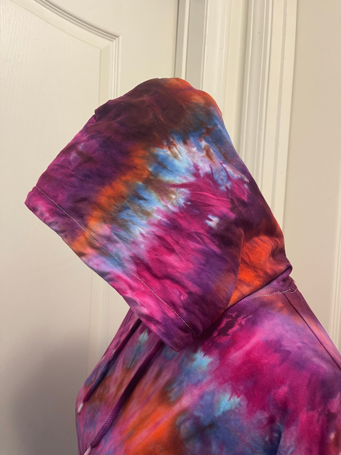 XS Oversized Jersey Knit Hoodie