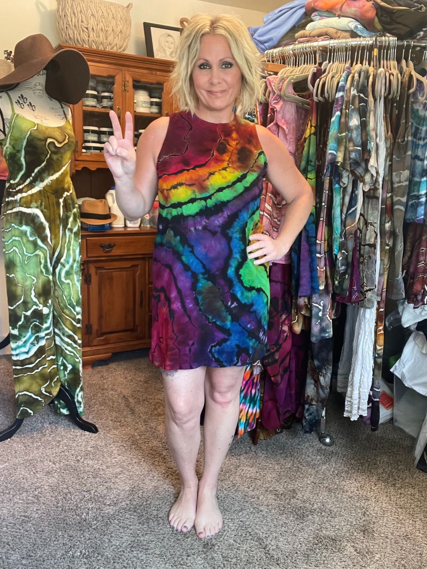Medium Rainbow Dress