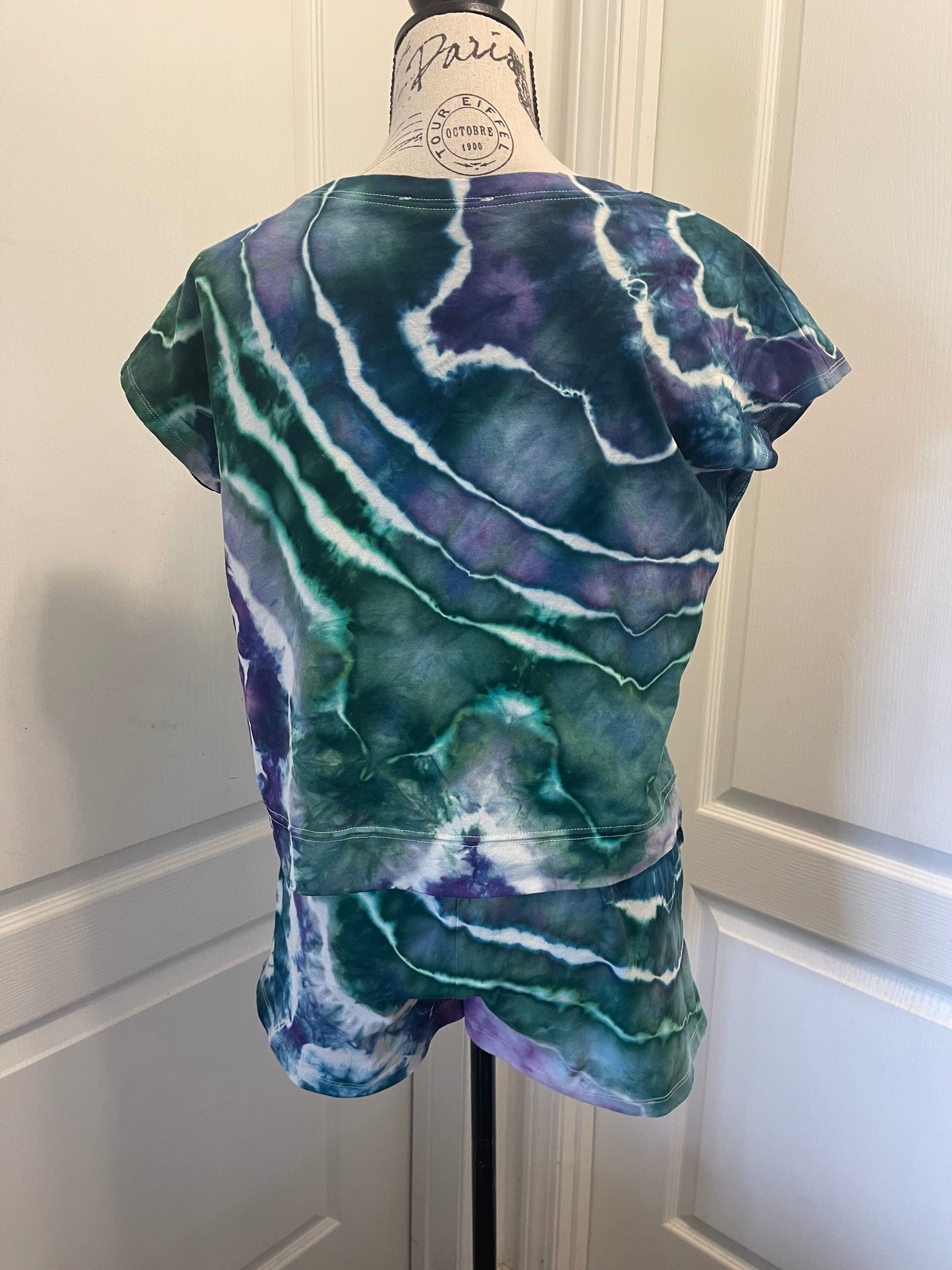 Small Cotton Geode Shorts Set