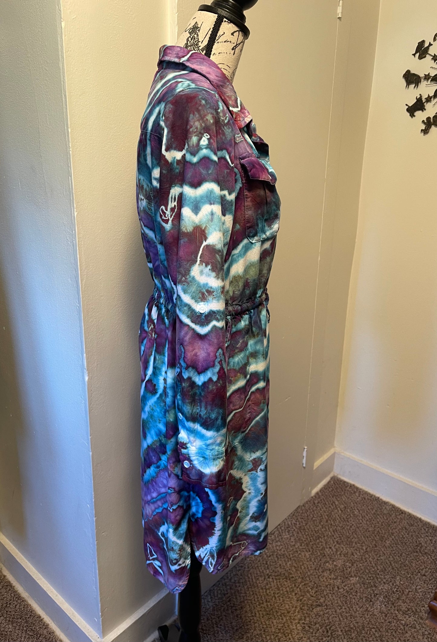 Medium Long Sleeve Geode Dress