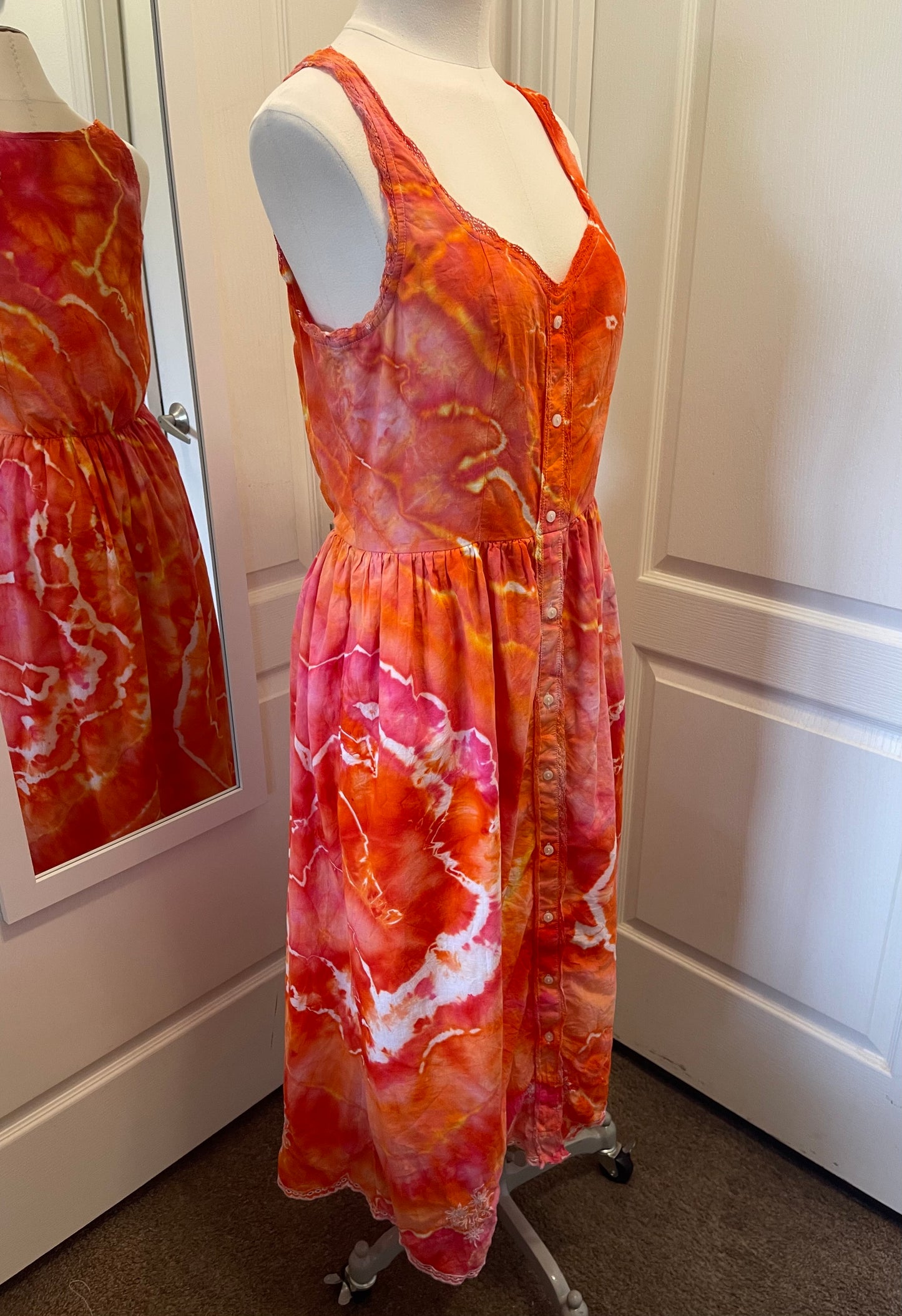 Small Orange Crush Dress