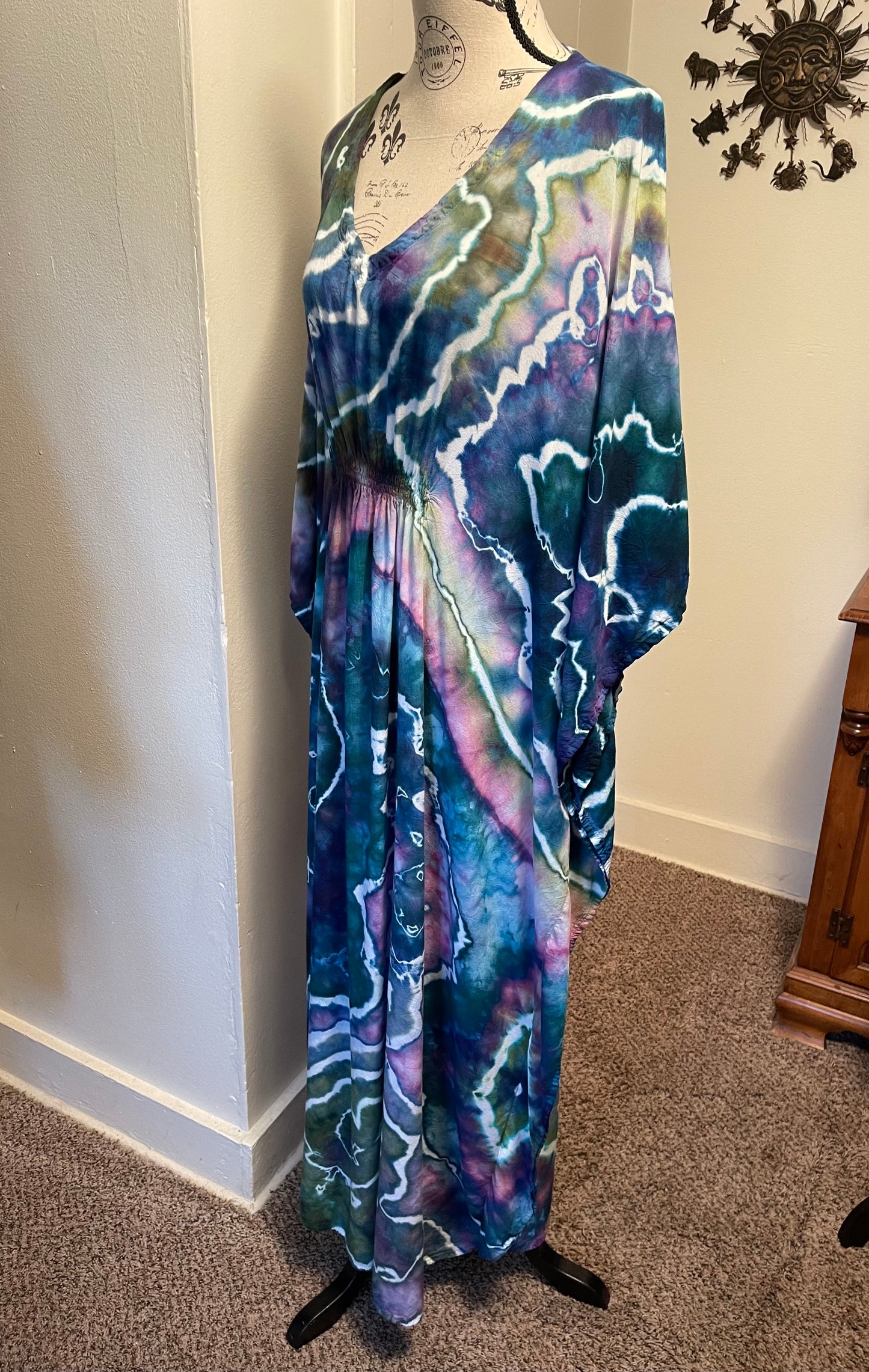Plus Size Geode Caftan Dress