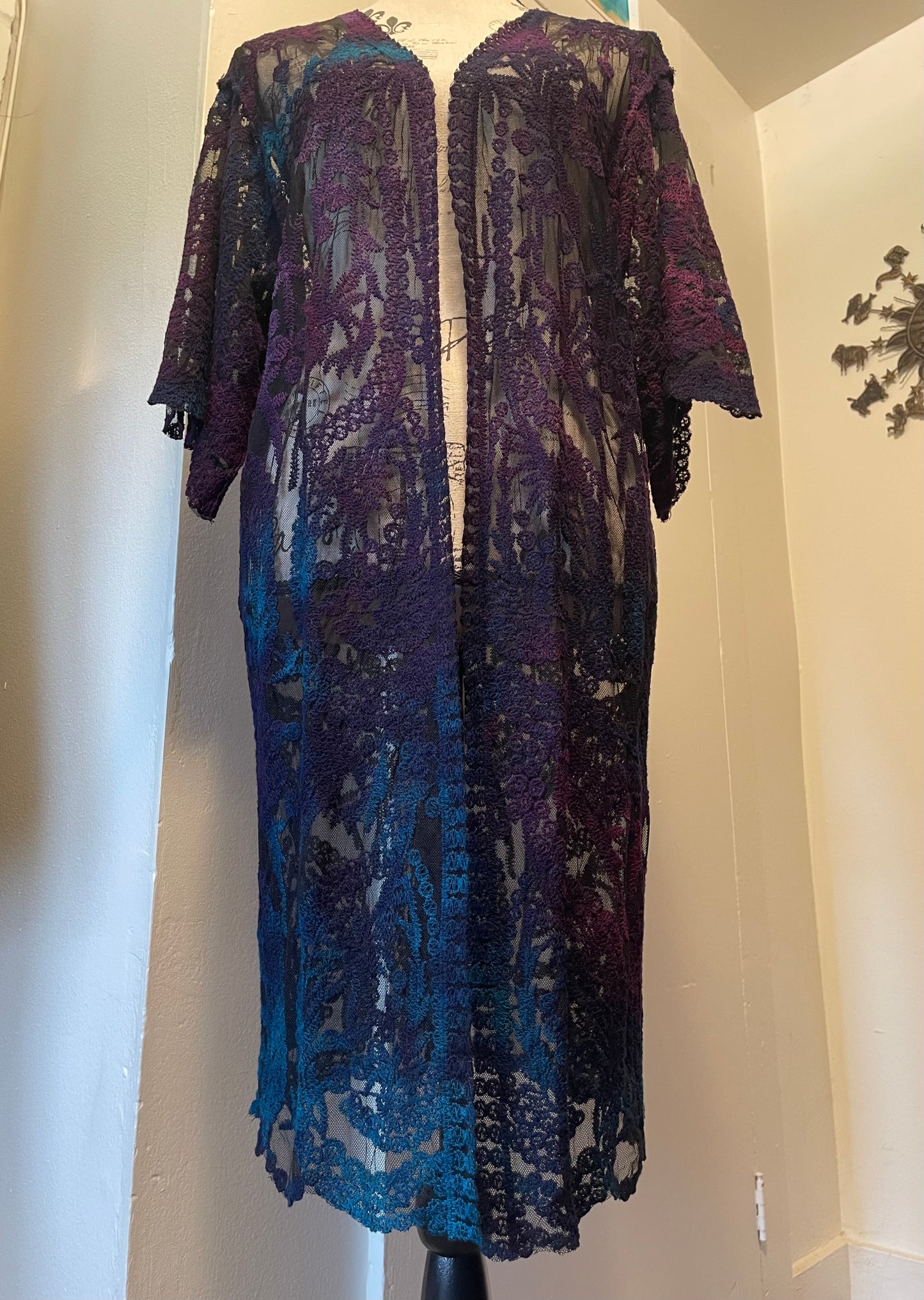 LG/XL Lace Kimono