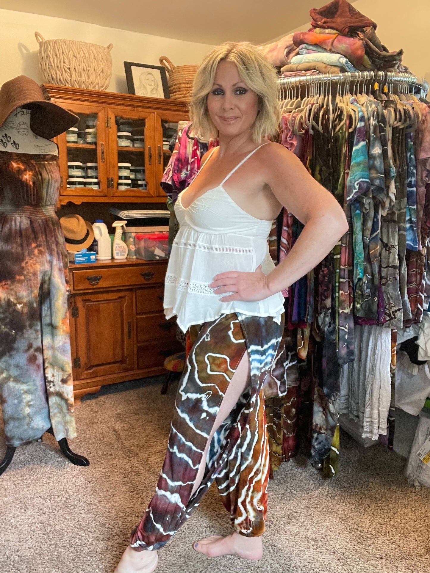 Small Slit Pants