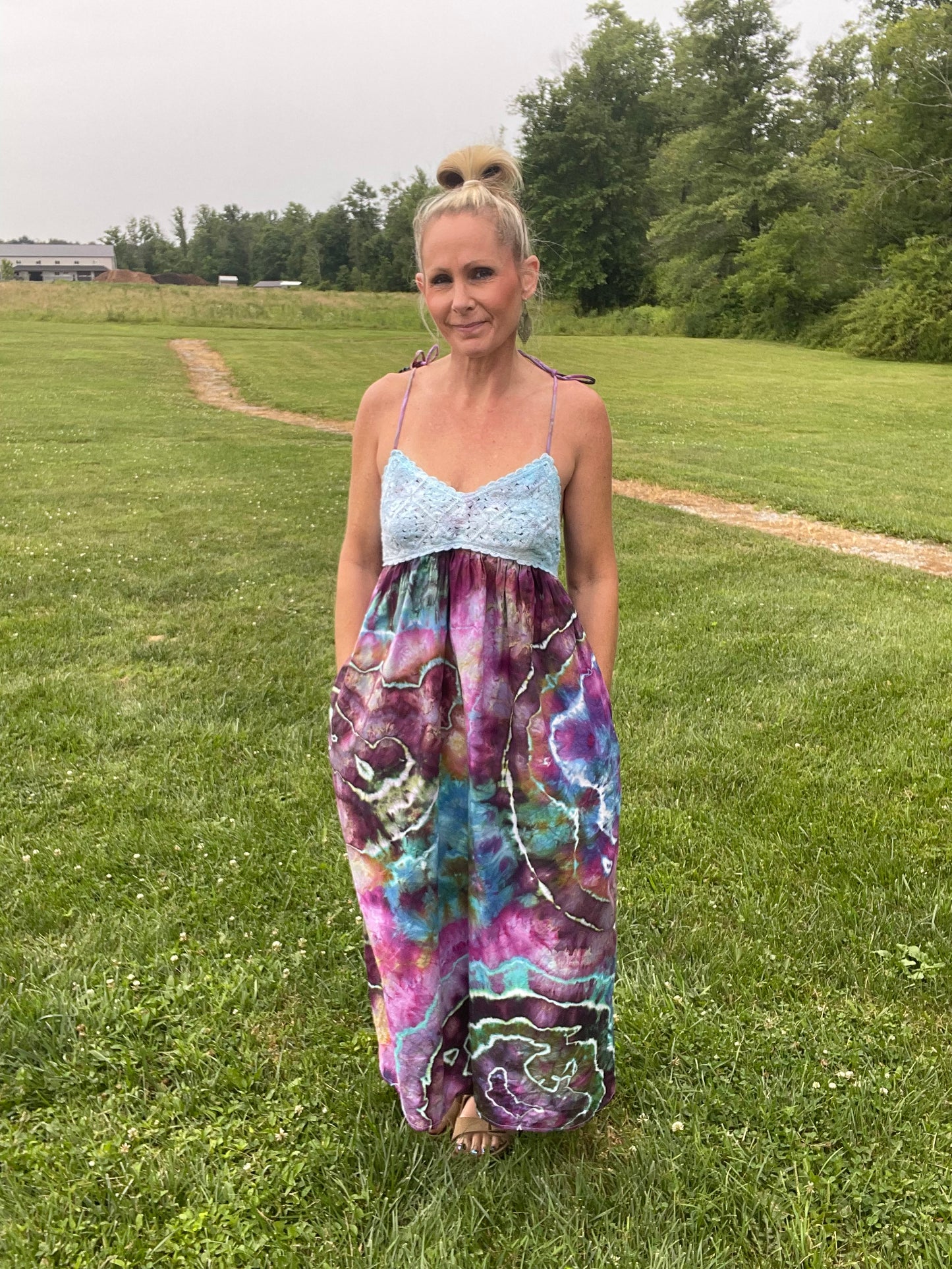 Small Crocheted Top Dress