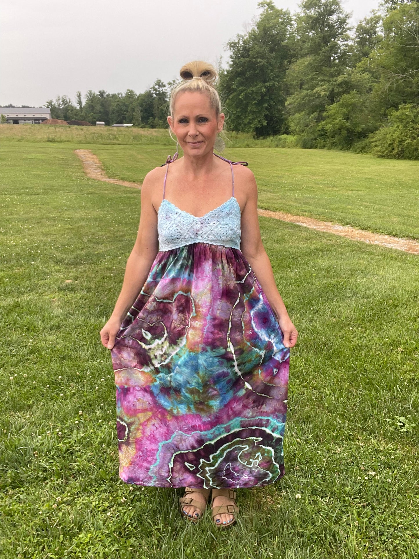 Small Crocheted Top Dress