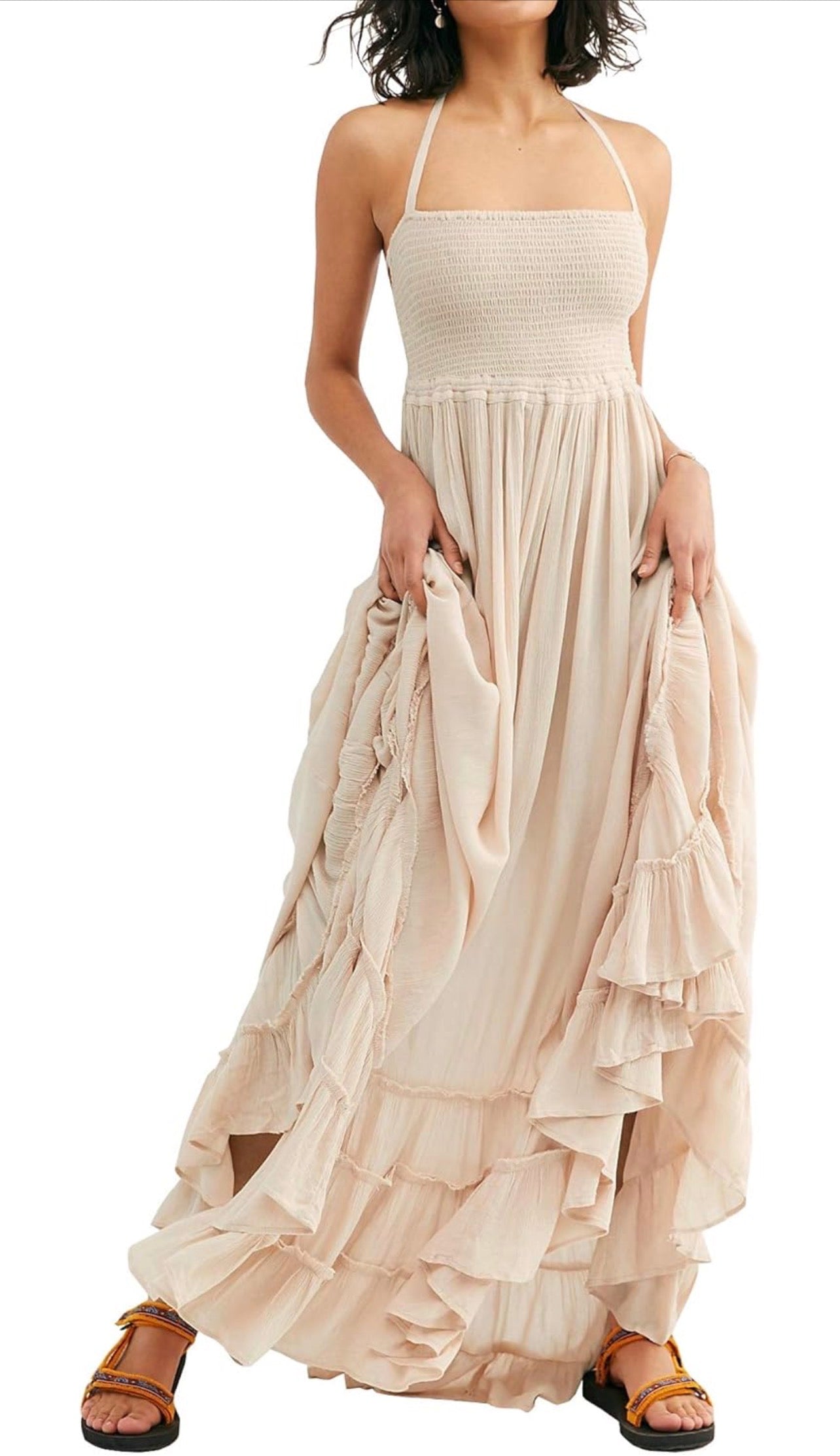 Boho Backless Summer Dress