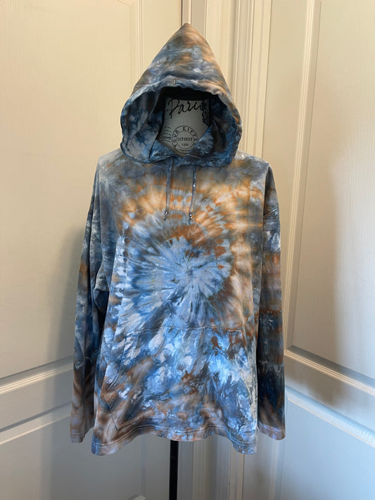 Large Jersey Knit Hoodie