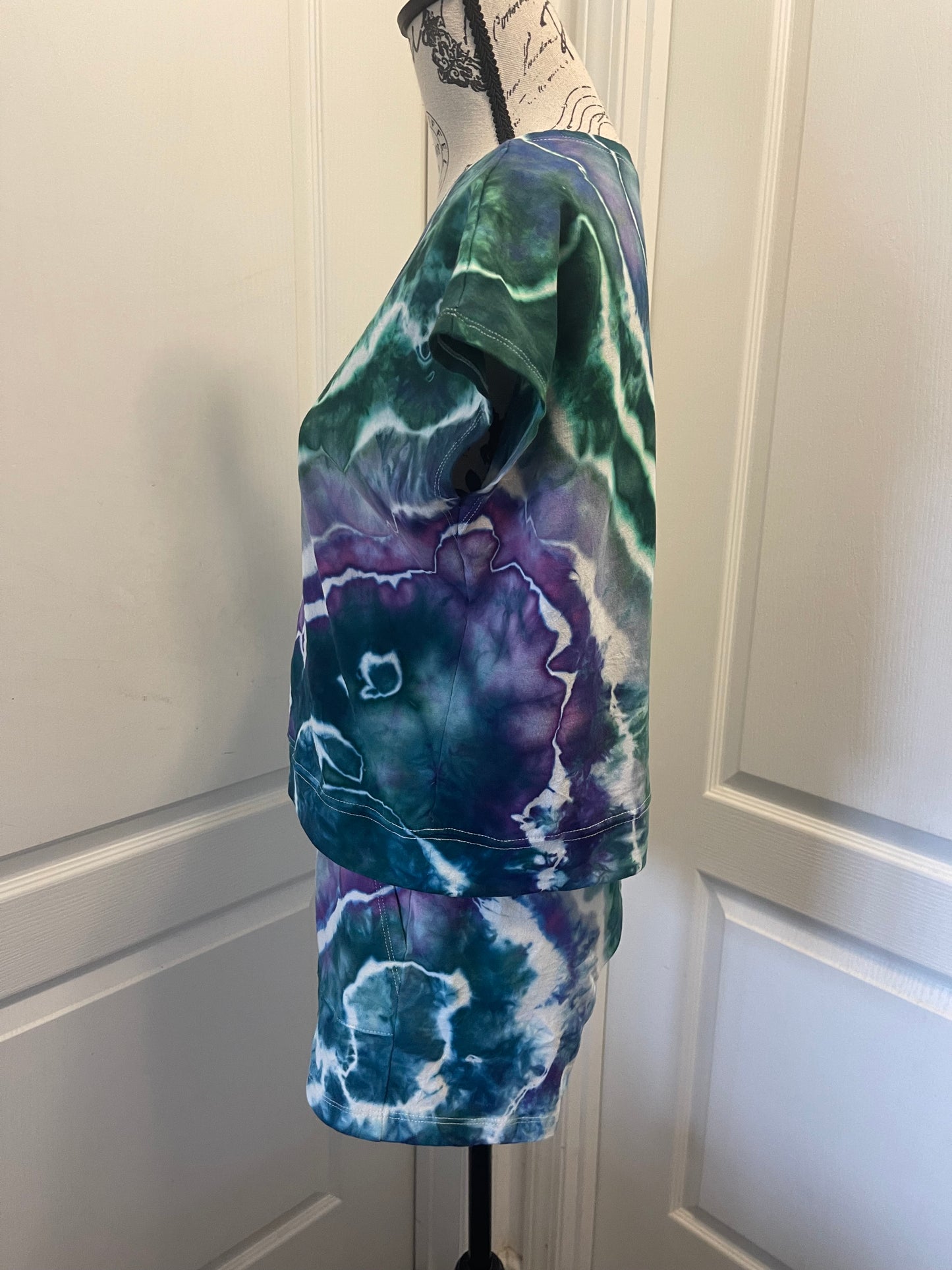Small Cotton Geode Shorts Set