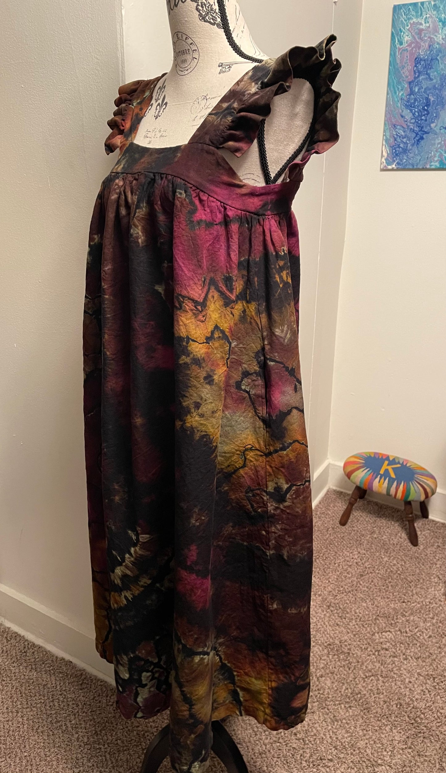 Medium Reversed Linen Dress
