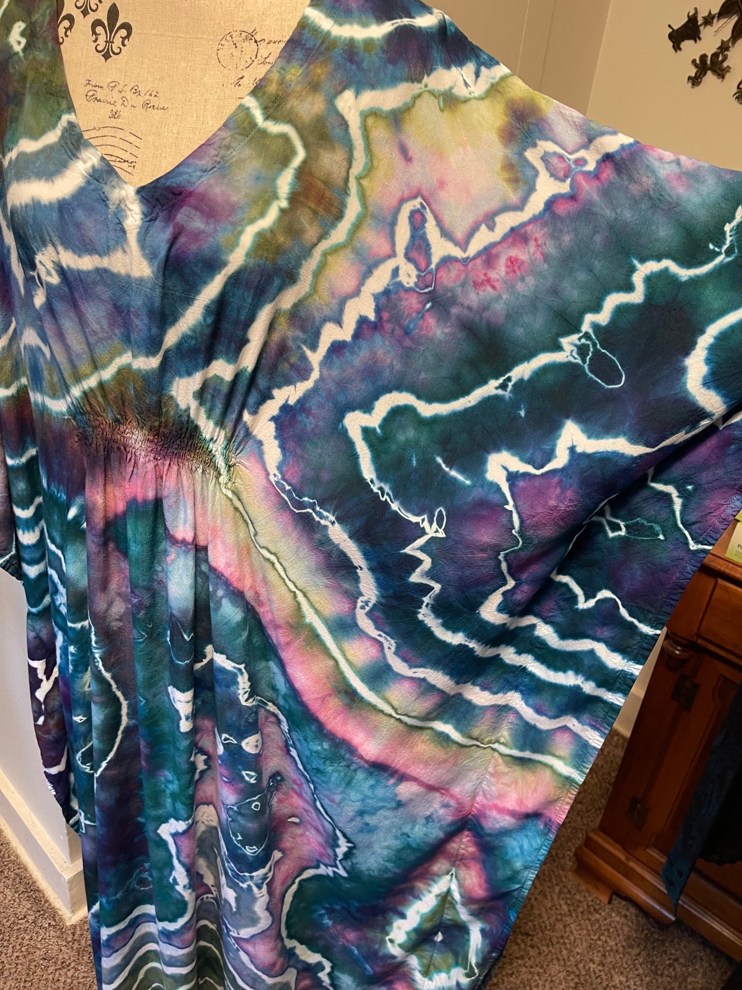 Plus Size Geode Caftan Dress