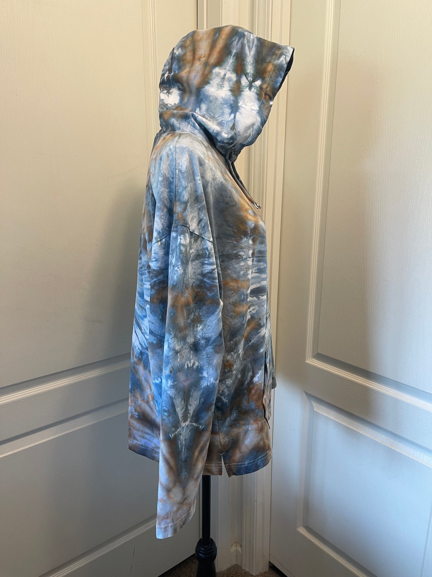 Large Jersey Knit Hoodie