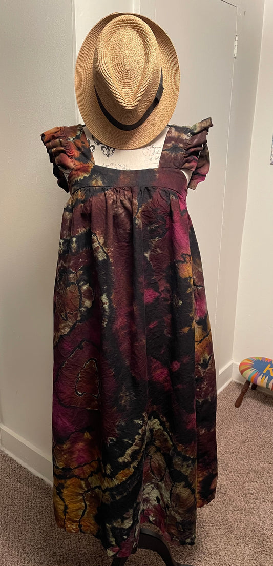 Medium Reversed Linen Dress
