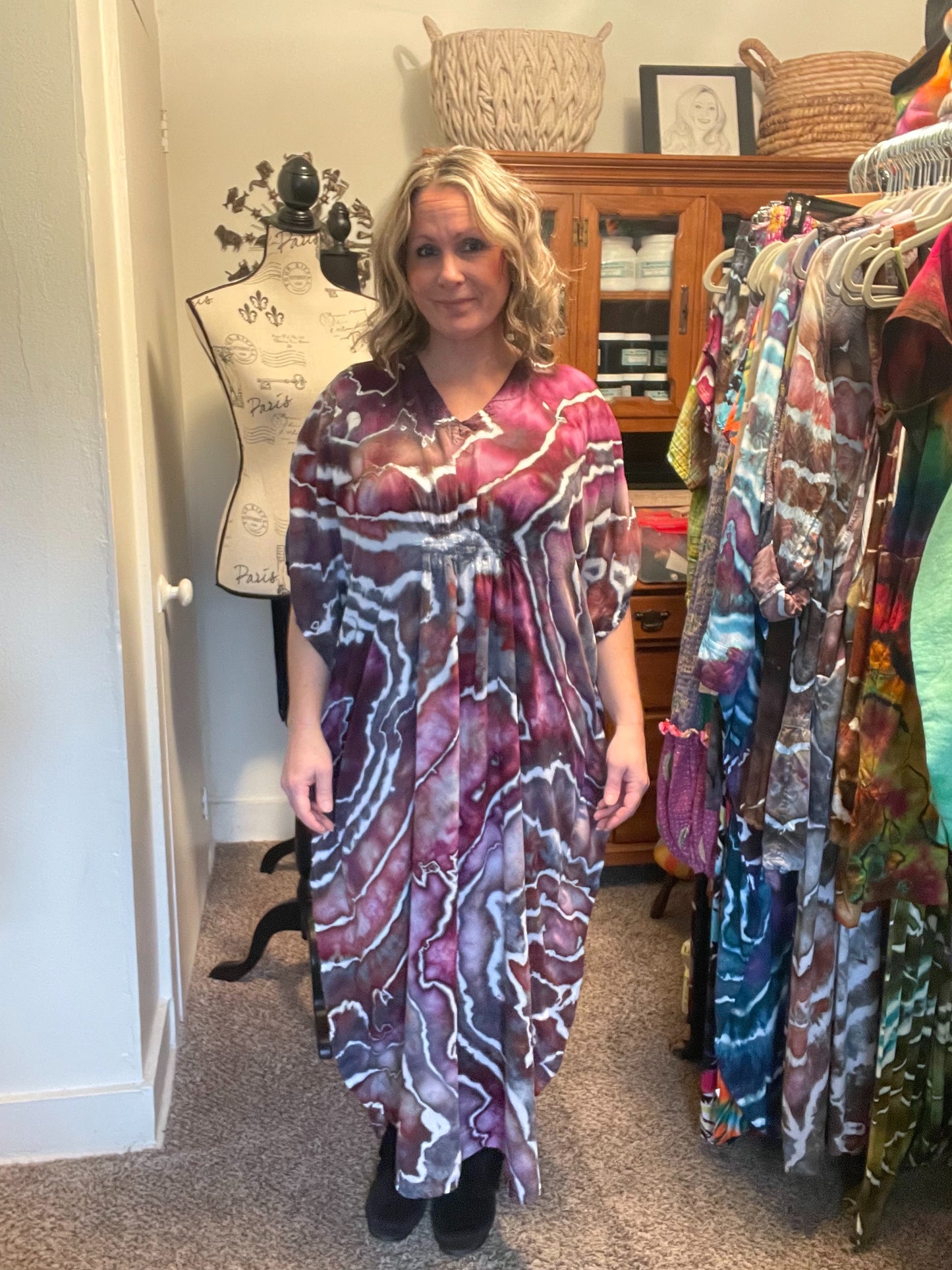 One Size Caftan Dress