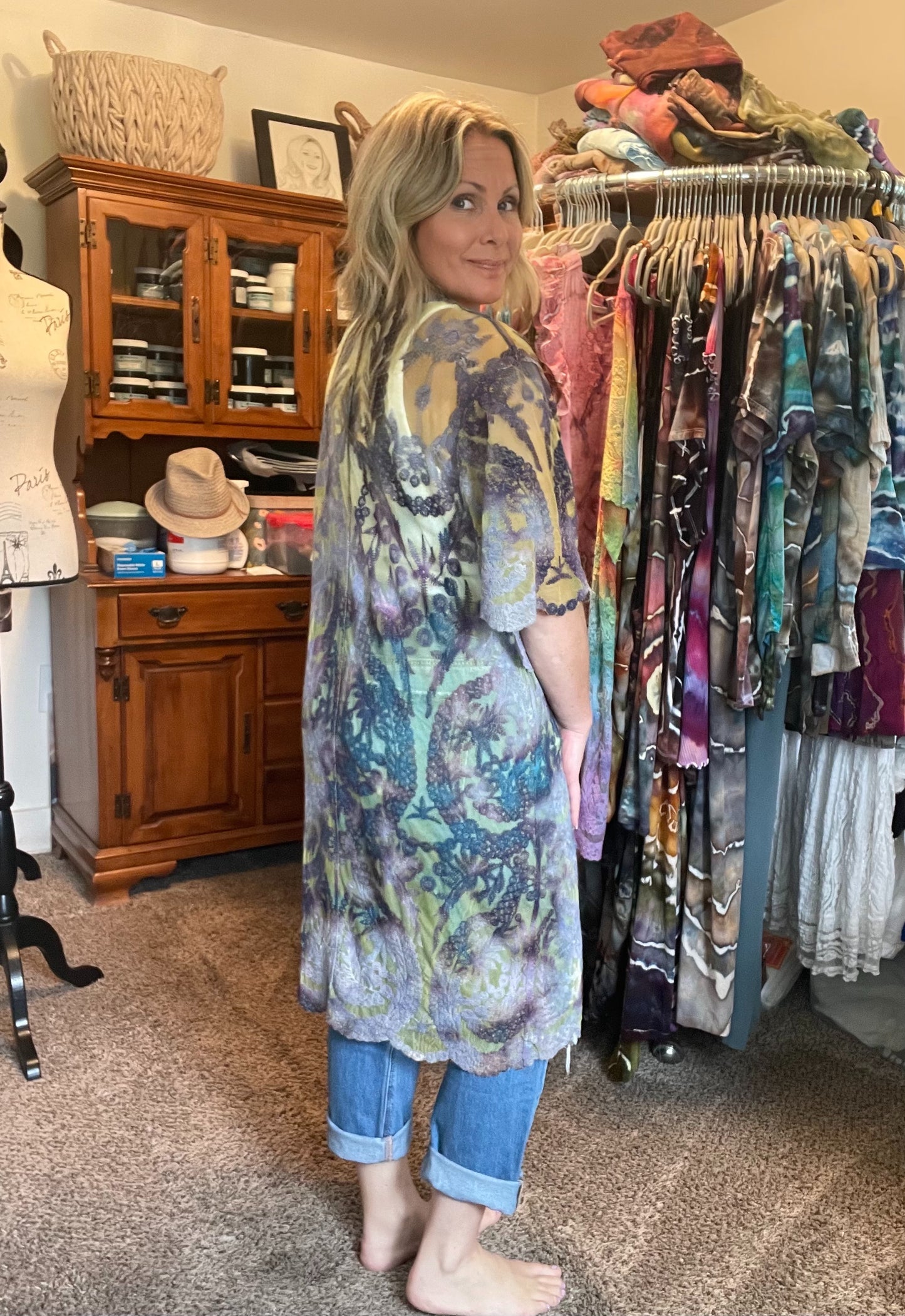 Small/Medium Lace Kimono