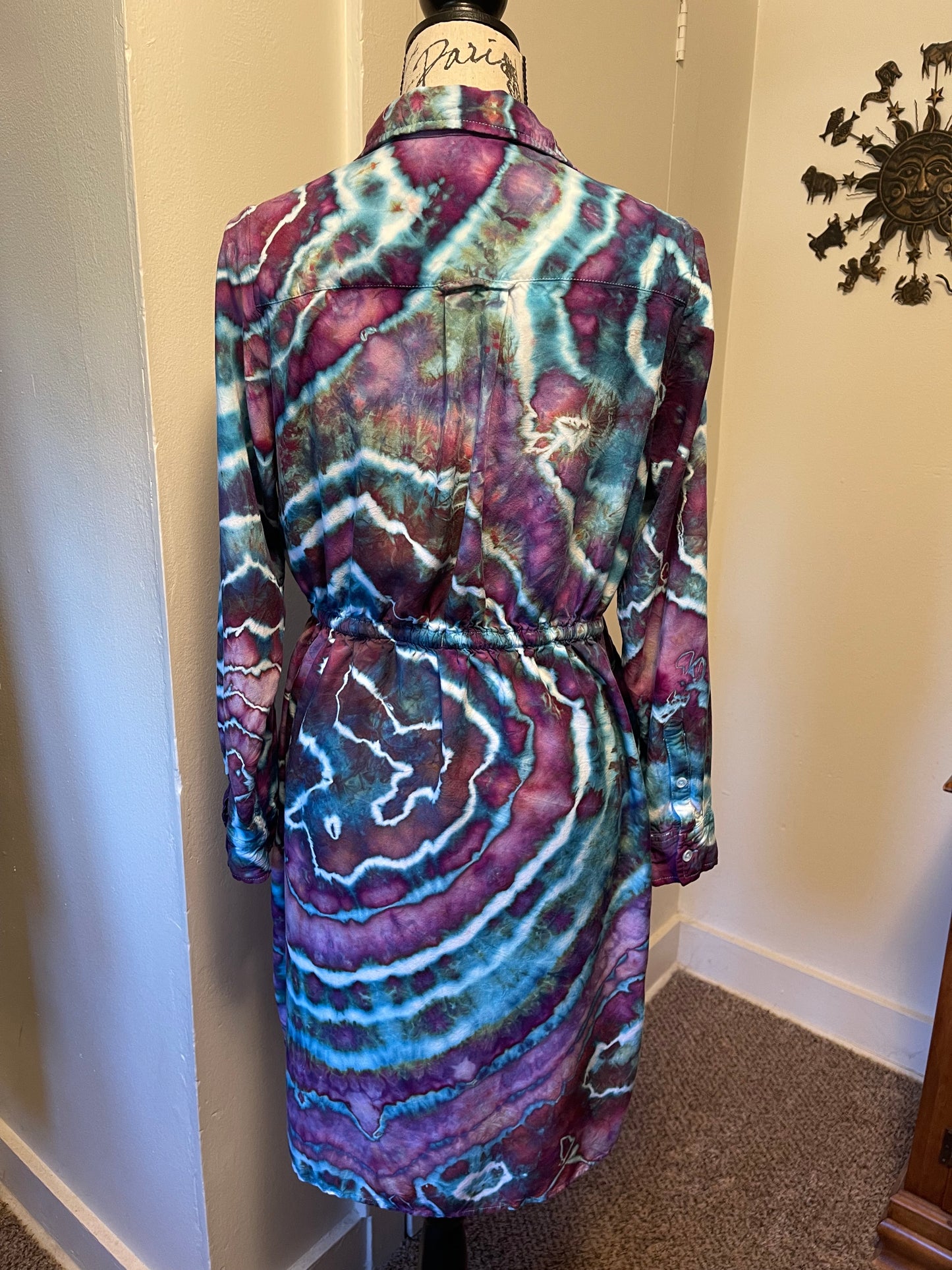 Medium Long Sleeve Geode Dress