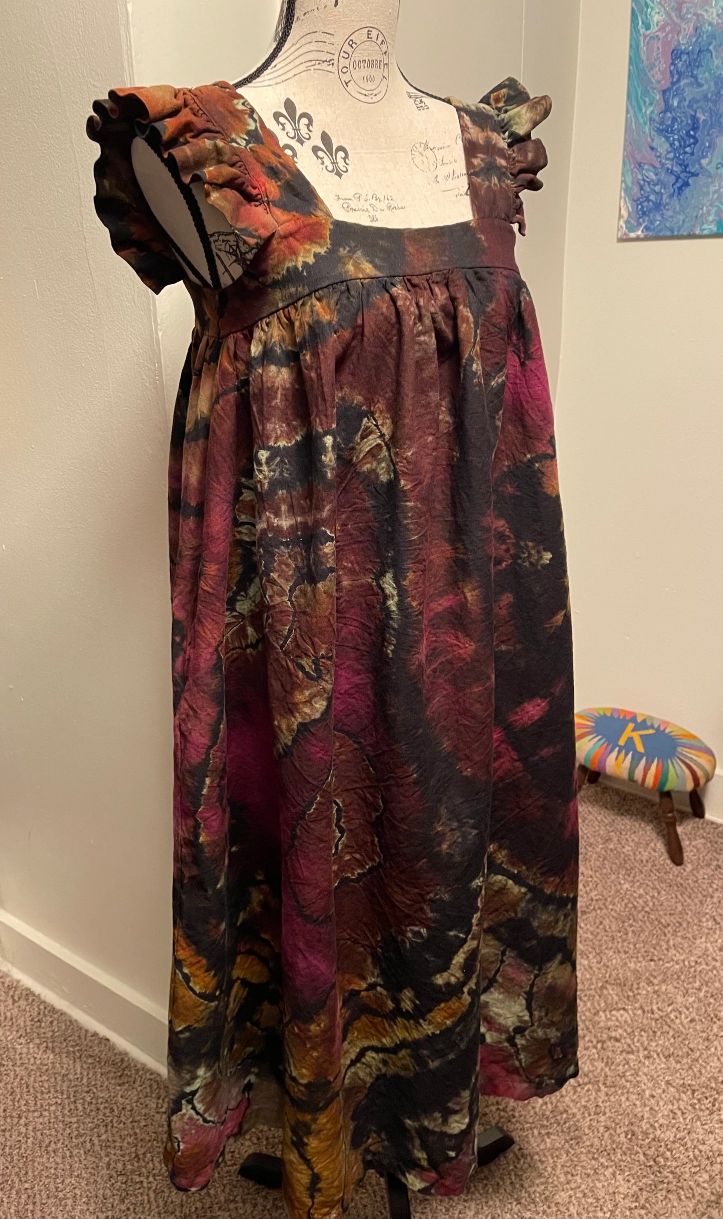 Medium Reversed Linen Dress
