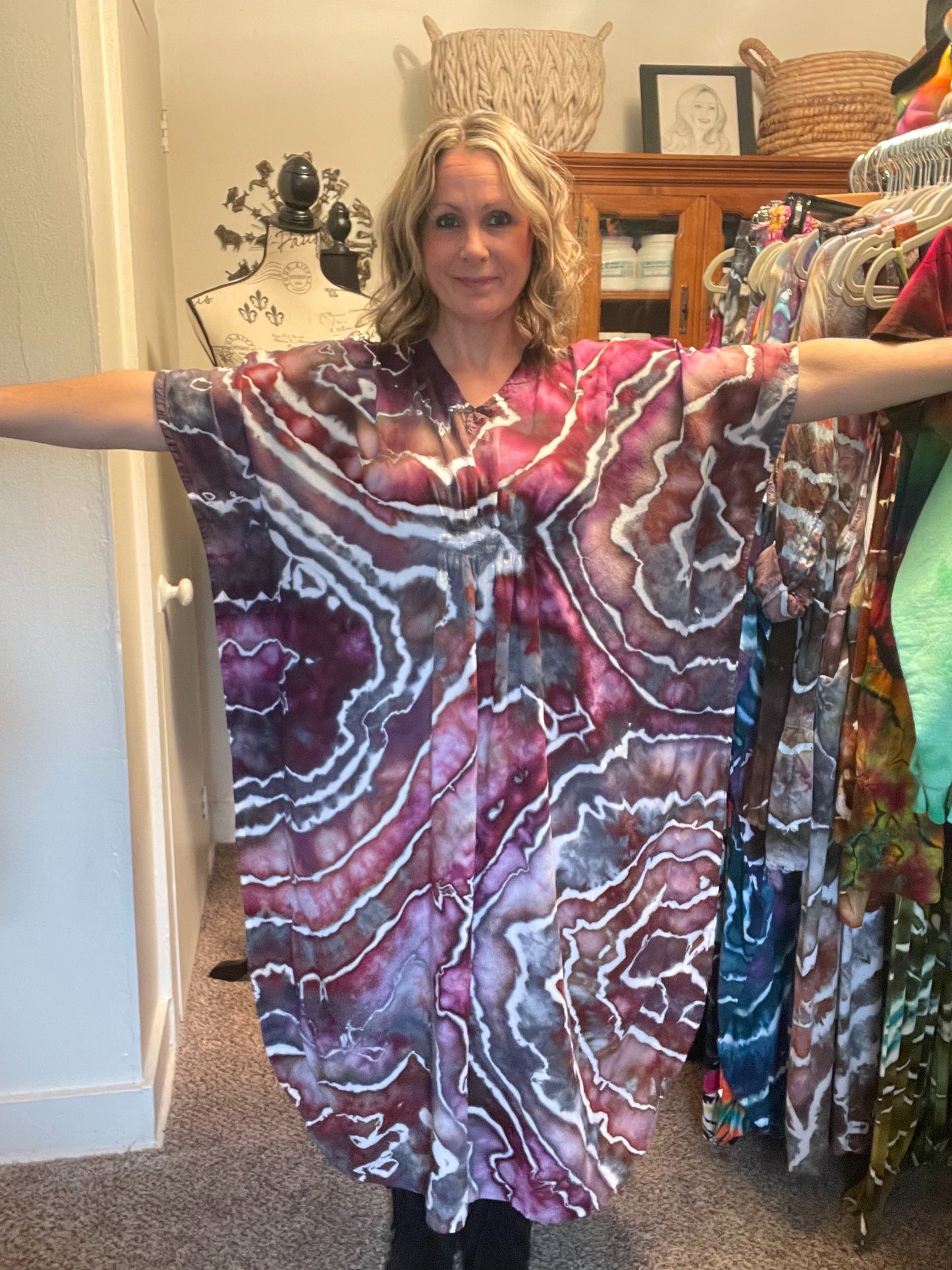 One Size Caftan Dress