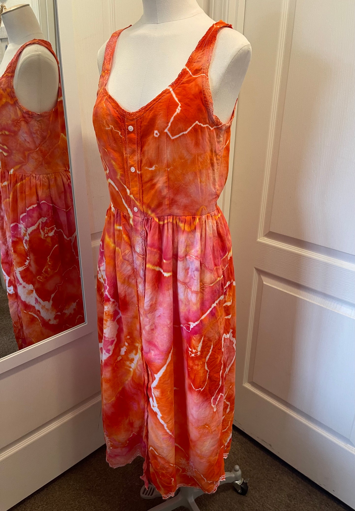 Small Orange Crush Dress