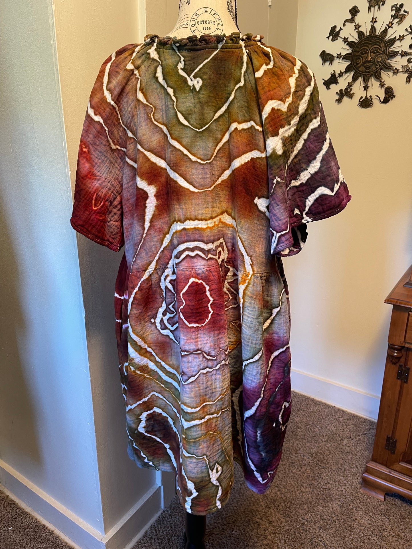 Medium Earthy Rainbow Dress