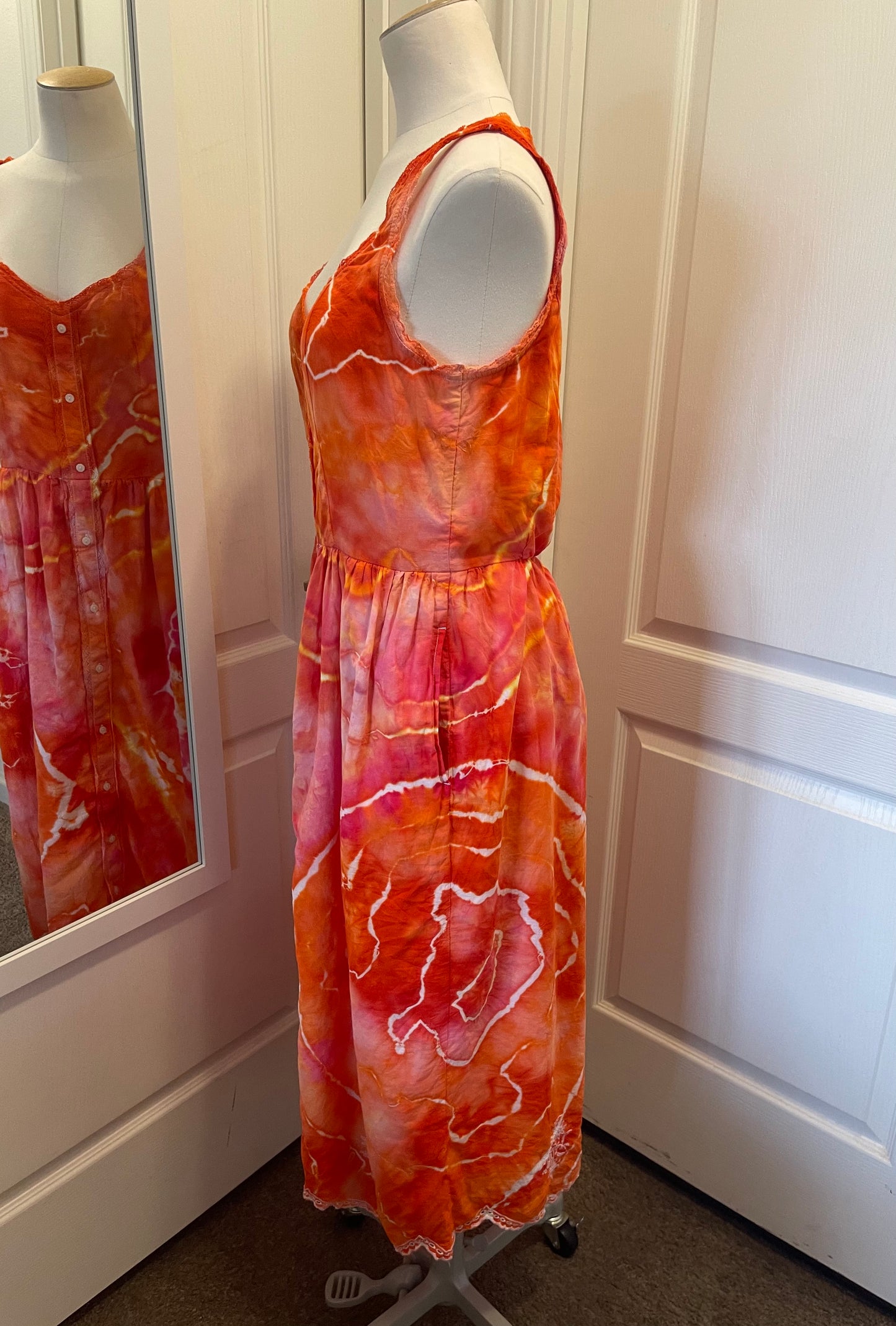 Small Orange Crush Dress