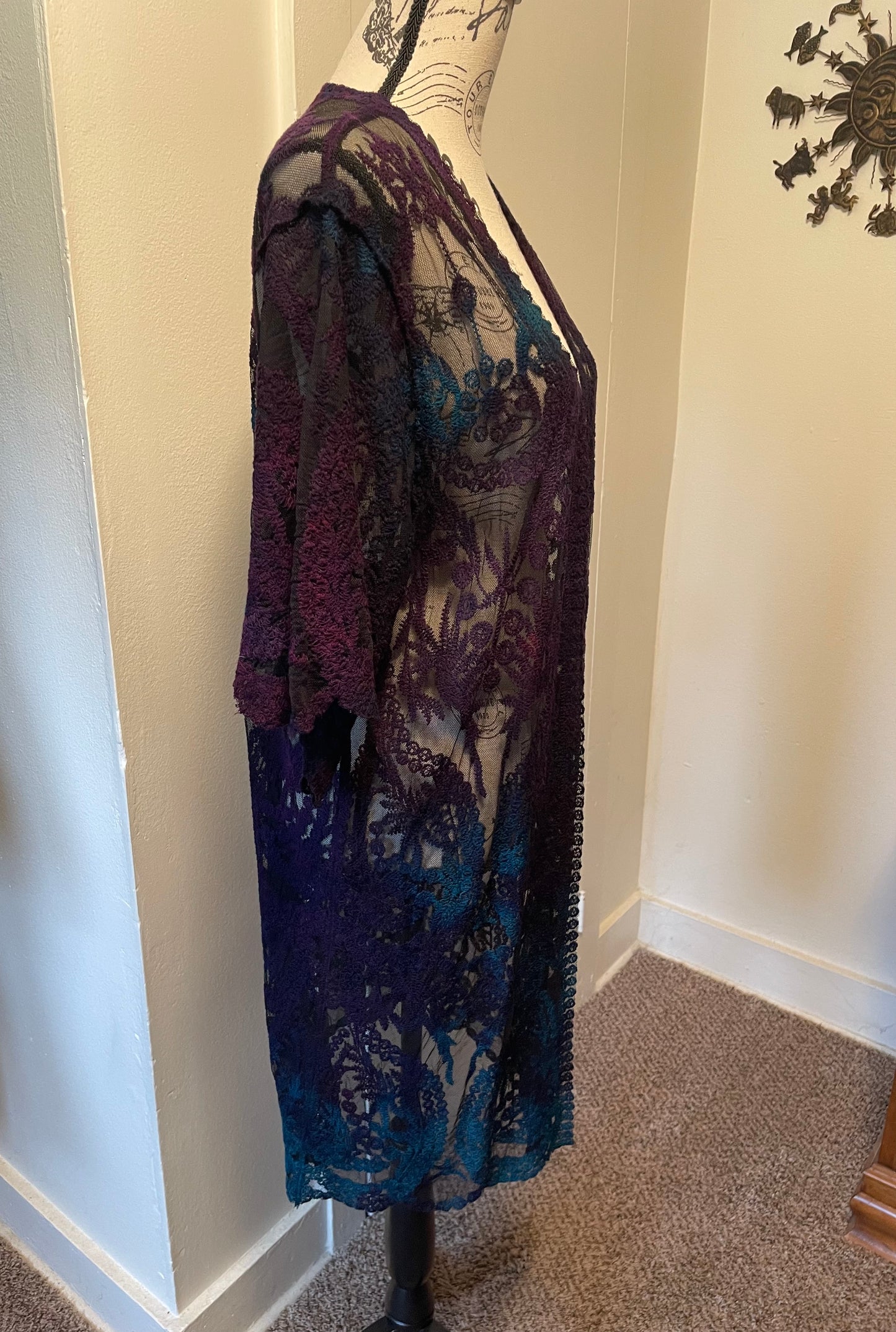 LG/XL Lace Kimono