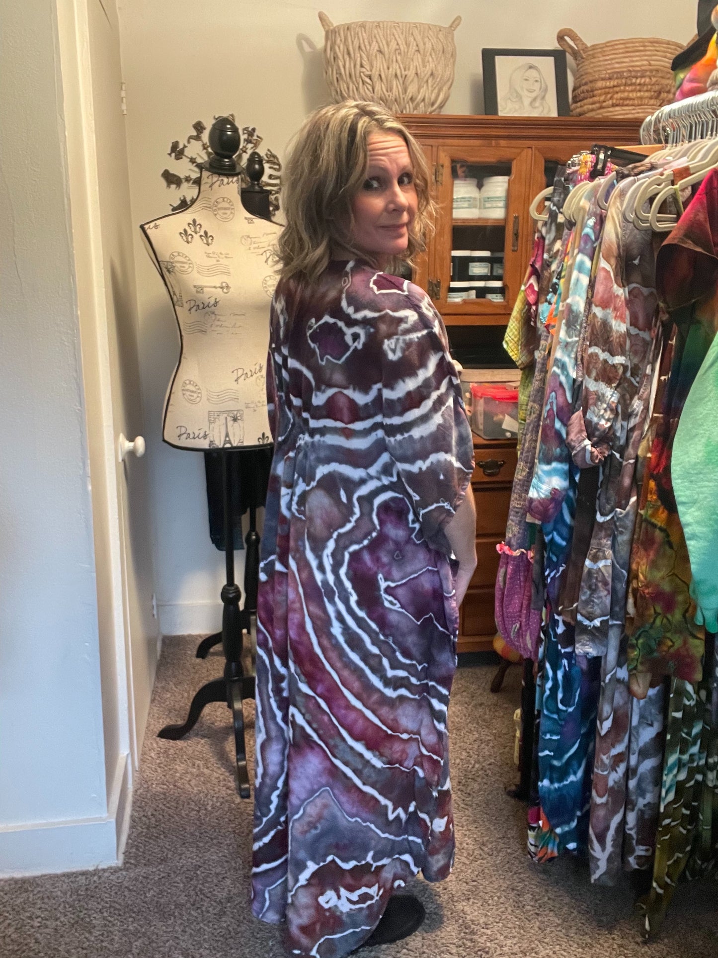 One Size Caftan Dress