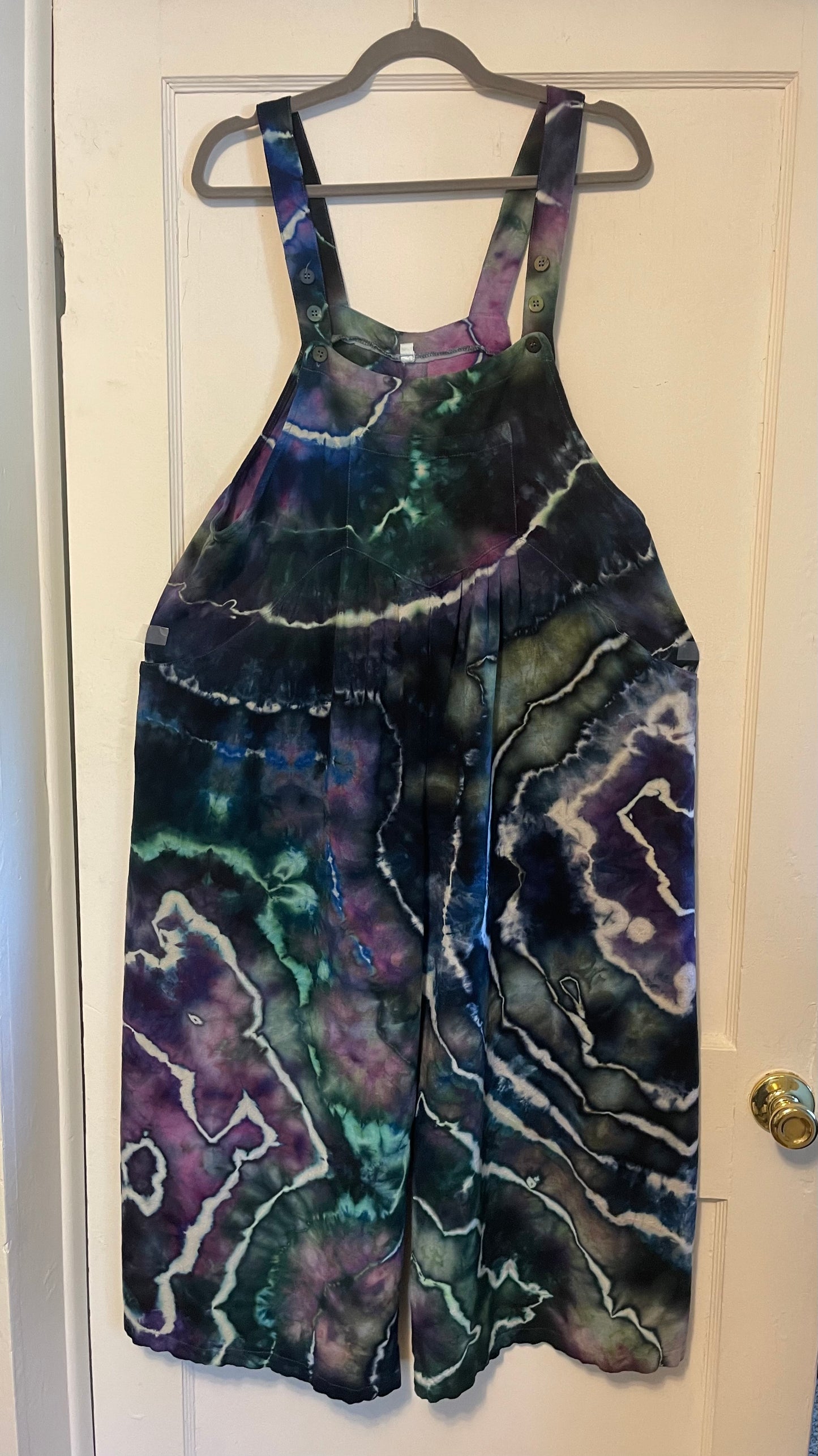 Large ‘Abalone’ Geode Overalls