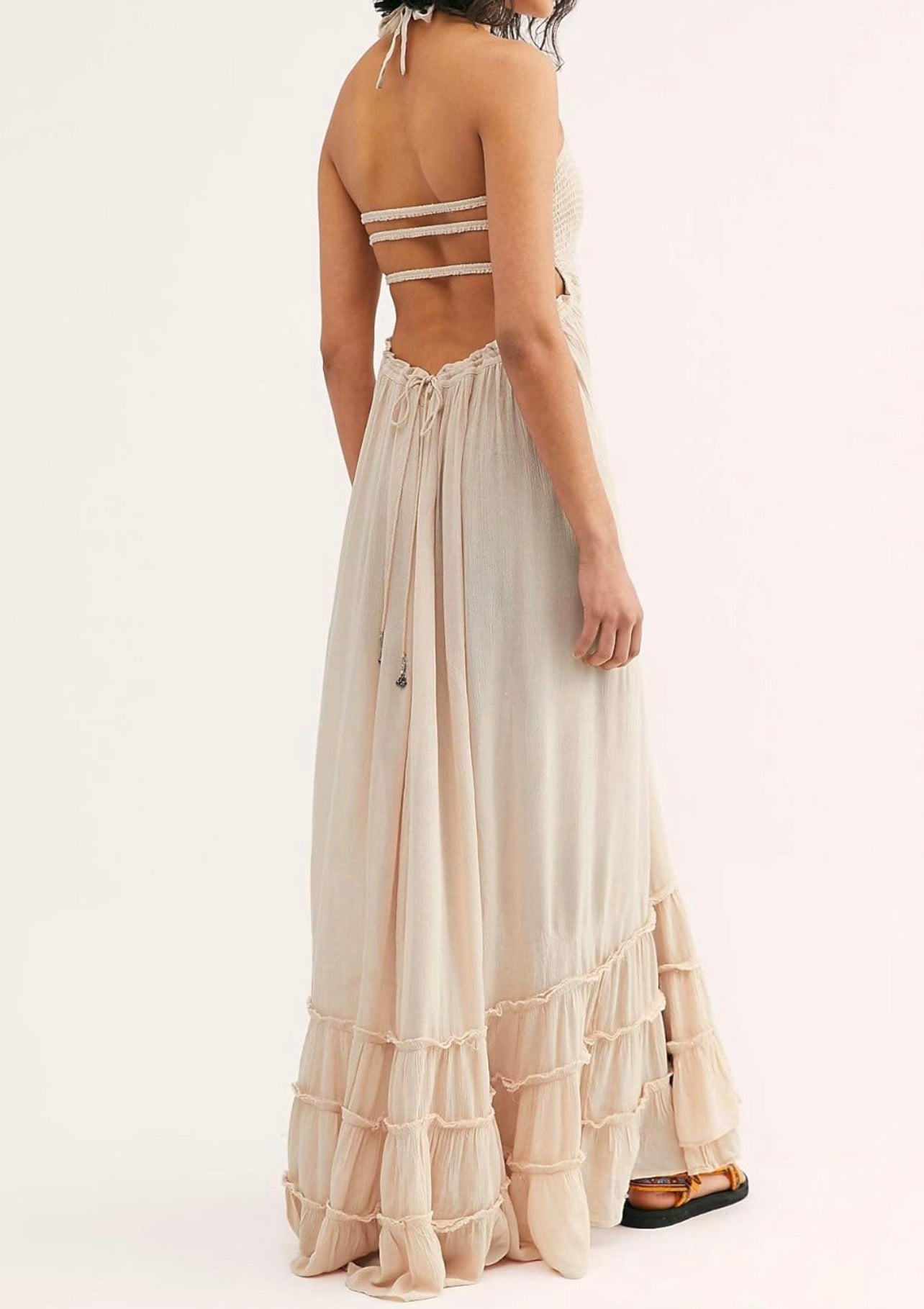 Boho Backless Summer Dress