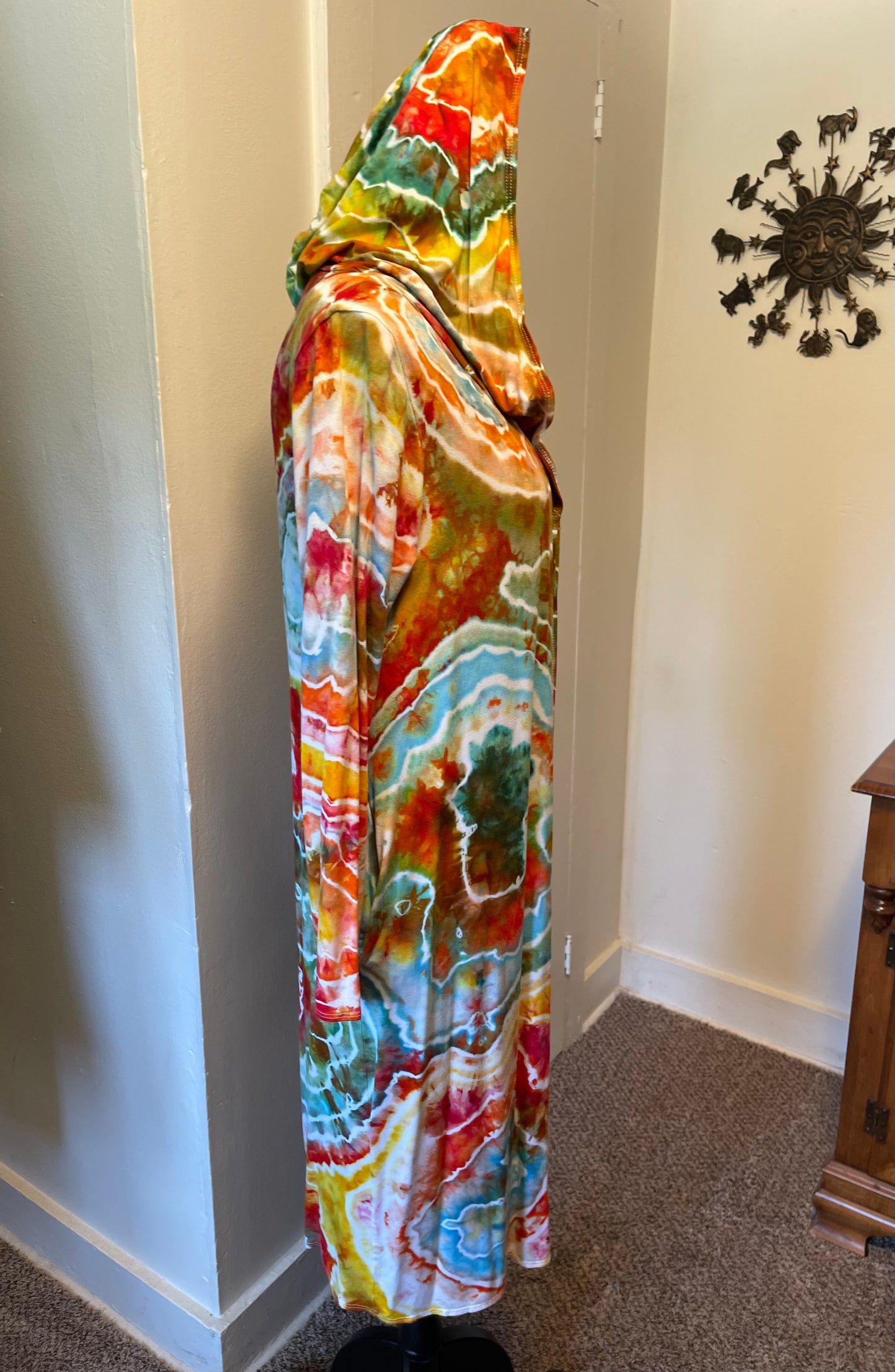 Medium Hooded Duster Cardigan