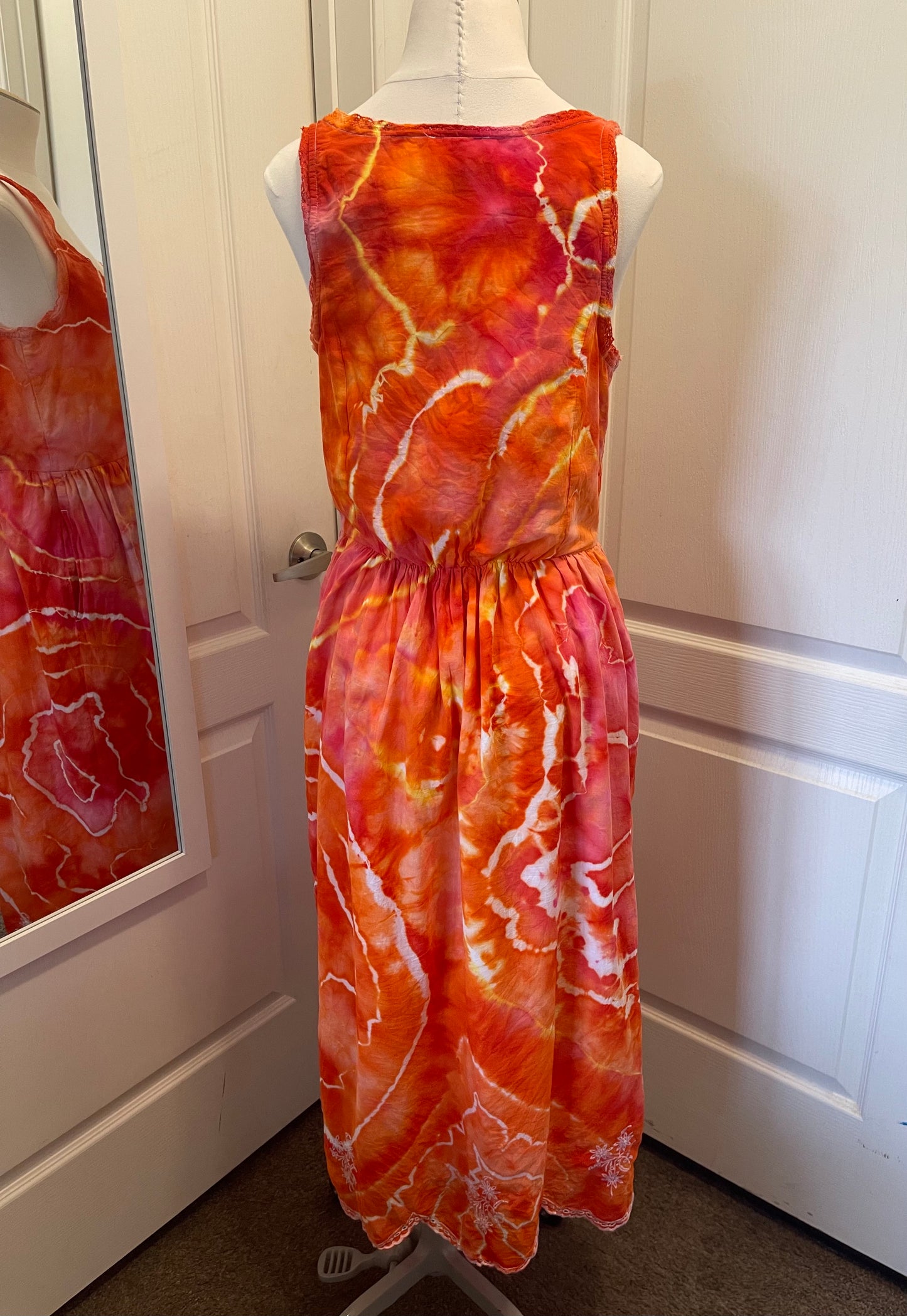 Small Orange Crush Dress