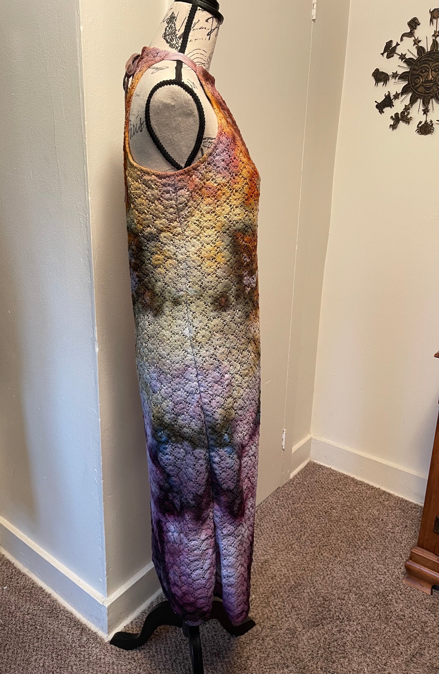 Small Rainbow Maxi Dress