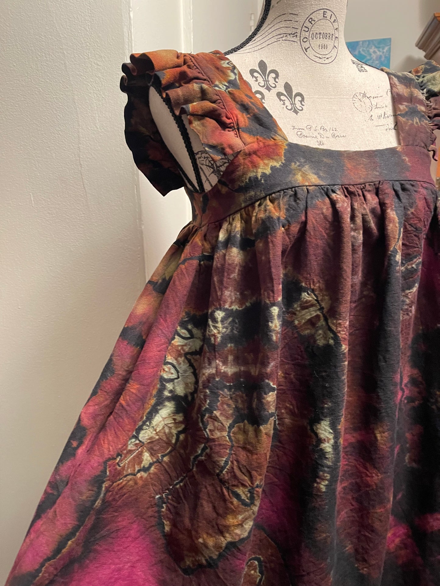 Medium Reversed Linen Dress