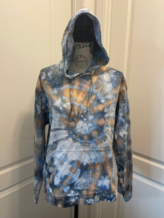 Small Oversized Jersey Knit Hoodie