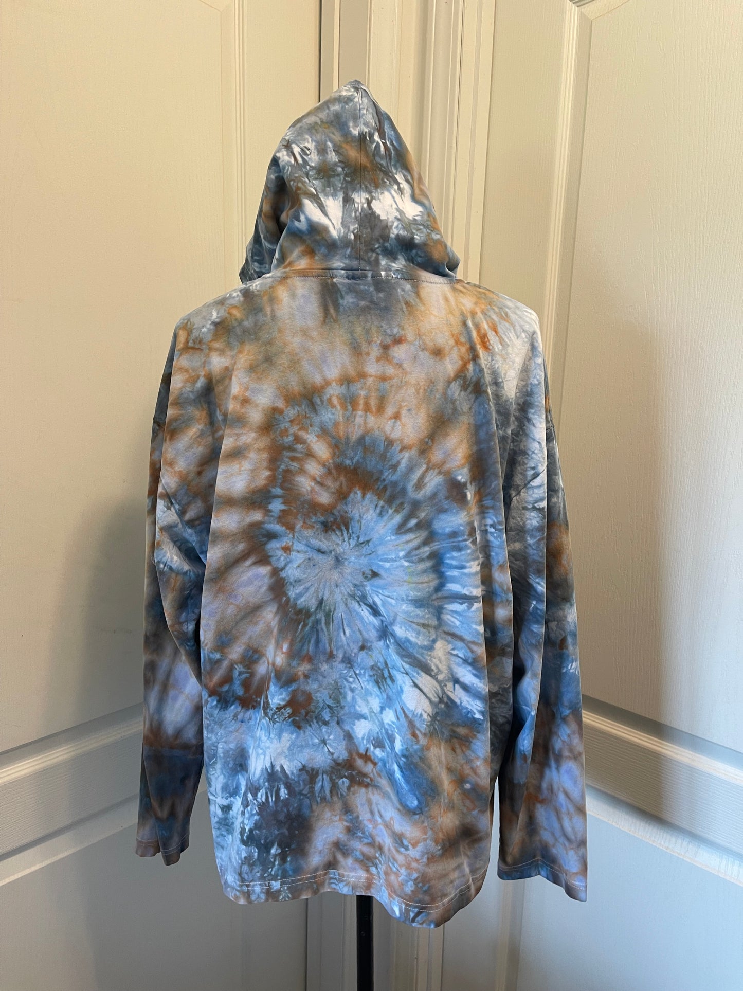Large Jersey Knit Hoodie