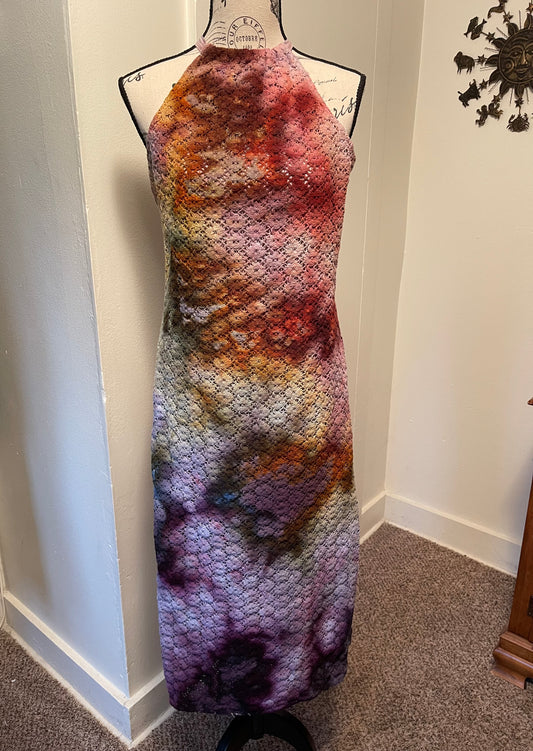 Small Rainbow Maxi Dress